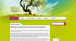 Desktop Screenshot of miniwaste.cz